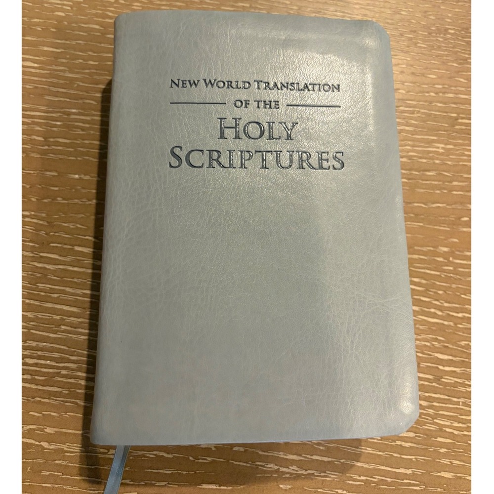 New World Translation Holy Scriptures Bible Jehovah's Witnesses Gray 2013 NWT-E